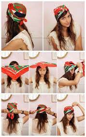 Five Five Minute Hairstyles Hair Scarf Styles Scarf Hairstyles Head Scarf Styles