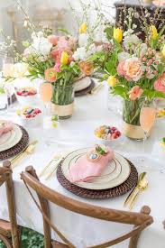 Mother S Day Table Setting Ideas And Gift Guides Home With Holliday Brunch Table Setting Brunch Tablescape Mother S Day Brunch Buffet