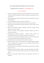 Check spelling or type a new query. Doc Soal Mid Semester Kesehatan Masyarakat Dikumpulkan Ari Sulistiyo Academia Edu