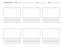 Perfect for tv, film and more! Photoshop Storyboard Templates Film Aspect Ratios 4 3 16 9 Storyboard Template Storyboard Storyboard Design
