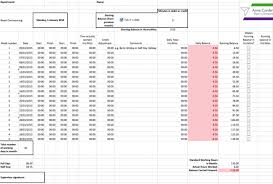 Excel Flexi Time Calculator Free Download Anne Corder