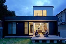 Niu House An Inhabitable Prefab Composition Japanese Architecture Prefab Homes Small Houses Mit Bildern Japanische Raumgestaltung Moderne Hauser Kleines Wohndesign