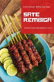 Sate Rembiga Lombok Style Spiced Beef Sate Of Indonesia Make This Indonesian Sate Or Satay At Home For Your Bbq Time Impress Y Bali Food Spiced Beef Food