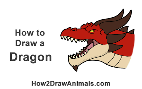 How to draw an anime; How To Draw A Dragon Head Cartoon Video Step By Step Pictures