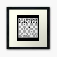 The italian game, one of the oldest openings in chess, can be both aggressive and extremely passive. Chess Opening Italian Game E4 Player Giuoco Piano Framed Art Print By Thecreekman Redbubble