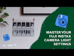Mastering Your Fuji Instax 9 Polaroid Light Settings Irlrubyph Youtube