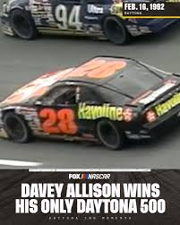 Imagine how different history books would be if we hadn't lost allison, kulwicki and richmond. Nascar On Fox On This Daytona Date 2 16 1992 Davey Allison And Larry Mcreynolds Win The Daytona 500 Facebook