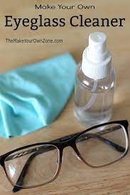 Want to know the best way to clean your glasses? Homemade Eyeglass Cleaner The Make Your Own Zone