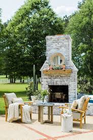 A Regal Rustic Home In The Heart Of Mississippi Rustic Outdoor Fireplaces Outdoor Fireplace Designs Backyard Fireplace