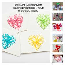 15 Easy Valentine S Crafts For Kids Plus A Bonus Video In 2021 Valentine Crafts Easy Valentine Crafts Valentine Crafts For Kids