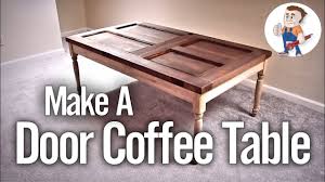 The skirt is the part that spans the legs and holds the tabletop up. Make A Coffee Table Using An Old Door Best Coffee Lovers