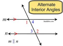 Alternate Interior Angles Definition The Education Since we know that m?p = m?q = x, we can use the triangle angle sum the measure of an exterior angle of a triangle is equal to the sum of the measures of the two remote interior angles.