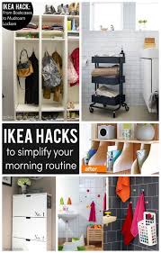 Ikea Hacks To Simplify Your Morning Routine Ikea Organization Hacks Ikea Hack Ikea
