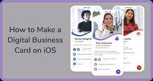 Next, select the card you wish to share. How To Make A Digital Business Card On Ios Blog