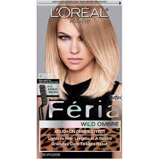 If your hair is naturally blonde or light blonde you may be able to lighten it enough using a box platinum blonde dye. L Oreal Paris Feria Multi Faceted Shimmering Permanent Hair Color 080 Light To Med Blonde 1 Kit Walmart Com Walmart Com