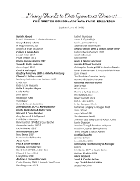Natalie Abbott Marcia Abramson & Martin Hirschman Cheryl & Craig Adams A.  Hugo Interiors, LLC Andrea & Brian Akkashi