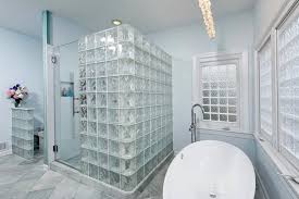 Browse 286 glass block shower on houzz whether you want inspiration for planning glass block shower or are building designer glass block shower from scratch, houzz has 286 pictures from the best designers, decorators, and architects in the country, including innovate building solutions and premiere floors & design center. Glass Block Walls Windows Highlight Modern Bath Remodel Modern Bathroom Dc Metro By Michael Nash Design Build Homes Houzz