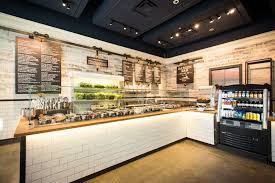 Inside Fast Casual Salad Spot Garden Bar Open Now Salad Bar Restaurants Juice Bar Design Restaurant Bar