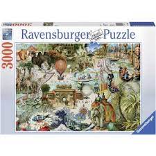 Ravensburger 3000 piece puzzle stamps. Ravensburger Animal Stamps 3000 Piece Puzzle The Puzzle Collections