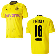 Dortmund bvb torwart schwarz 20/21. Puma Bvb Borussia Dortmund Trikot Tunier Kinder 2020 2021 Moukoko 18 Sportiger De