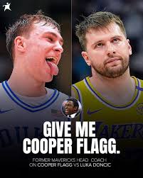 BasketNews] Former Mavericks head coach Avery Johnson would take Cooper  Flagg over Luka Doncic. : r/NBA_Draft