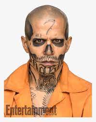 No rap participaram pistoleiro (deadshot) com sua visão de águia, coringa joker(jared letto), katana (tatsu yamachiro), magia(enchartress) dr. Png Esquadrao Suicida El Diablo Suicide Squad Makeup Transparent Png 752x1063 Free Download On Nicepng