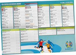 Om printkosten te besparen hebben we het complete schema op a4 geplaatst met minimaal kleurgebruik. Bol Com Ek Voetbal Speelschema 2020