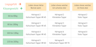 Je mehr federn in einer federkernmatratze verarbeitet werden, umso fester wird sie. Welcher Hartegrad Fur Wen