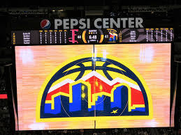 The bar isn't busy yet. Ball Arena Denver Nuggets Stadium Journey