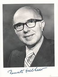 Renato Dulbecco Signed Vintage Photograph (nobel Prize 1975)