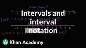 There are 4 possible infinite ends: Intervals And Interval Notation Video Khan Academy