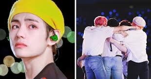 In fact, he was fact crying. V Broke Down Crying In Paris And This Is What Bts Did For Him