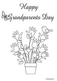 Once they are colored they can give them to their grandma or grandpa. Happy Grandparents Day Coloring Page Happy Grandparents Day Grandparents Day Cards Grandparents Day Crafts