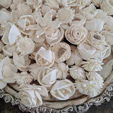 Forever flowers that last a lifetime. Amazon Com Mini Sola Wood Flower Assortment 50 In A Set Home Kitchen