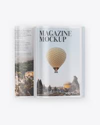 With a collection of free magazine mockups at your fingertips, you can easily see how your end product will look like. Glossy Magazine Mockup In Stationery Mockups On Yellow Images Object Mockups
