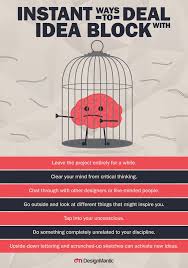 How To Deal With Idea Block Infographic Critical Thinking Data Visualization