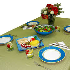 Coordinate your home in buffalo check with the entire buffalo check collection of window treatments, floor mats, placemats, napkins, kitchen accessories and so much more. Buy French Country Dining Table Cloth Toledo Green Kitchen Tablecloth 180cm Round Online In Bahrain 163548431833