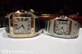 Browse our full inventory online and then come down for a test drive. Cartier The Cartier Santos Shootout
