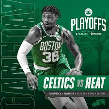 Everybody wanted to count the celtics out after losing their first two can the celtics even up the series against jimmy buckets and the heat? Pin On Celtics