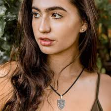 Sterling Silver St Michael Shield Necklace Archangel Amulet Protection  Pendant