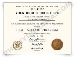 High School Diploma In One Day High School Diploma Fake High School Diploma High School Programs
