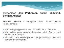 Institusi pemerintahan dan pentadbiran islam. Aplikasi Al Hisbah Dalam Audit Syariah