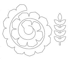 Rolled Paper Flower Templates Svg 3d Rose Svg Origami Rose Mommygrid Com Paper Flower Template Felt Flower Template Felt Flowers Patterns