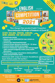 Tulis jawaban kamu di bawah ini ya. English Competition 2021 Event Pelajar