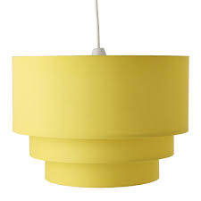 Wilko 3 Tier Shade Yellow 12 00 Ceiling Lights Ceiling Light Shades Wilko