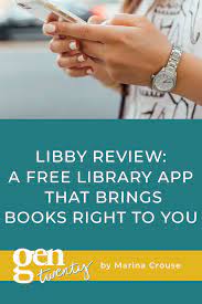 Here's our honest review of libby. Libby Review A Free Library App That Brings Books Right To You