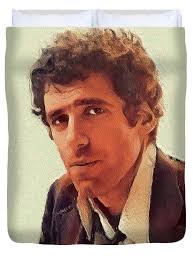 Elliott Gould, Vintage Actor Bath Towel