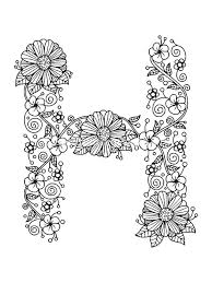 Alphabet coloring pages coloring pages to print free printable coloring pages coloring chalk lettering types of lettering typography letters lettering design lettering ideas lettering download clker's d monogram clip art and related images now. Letter H Coloring Pages Download And Print Letter H Coloring Pages