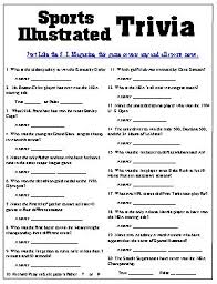 If you can ace this general knowledge quiz, you know more t. Sports Illustrated Trivia Questions From Your S I Sports Magazine