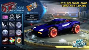 20 X 2 New Rocket League Ferocity Crate Opening New Items Showcase Rocket League Rocket League